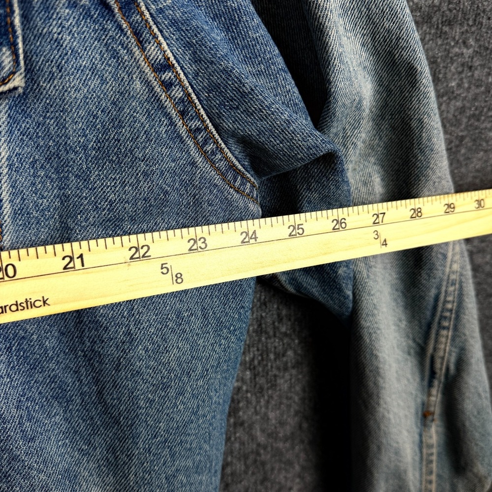 Vintage 90s Levis 70507 0389 Denim Trucker Jacket Mens XL Hand Pockets Light Was - Picture 10 of 13
